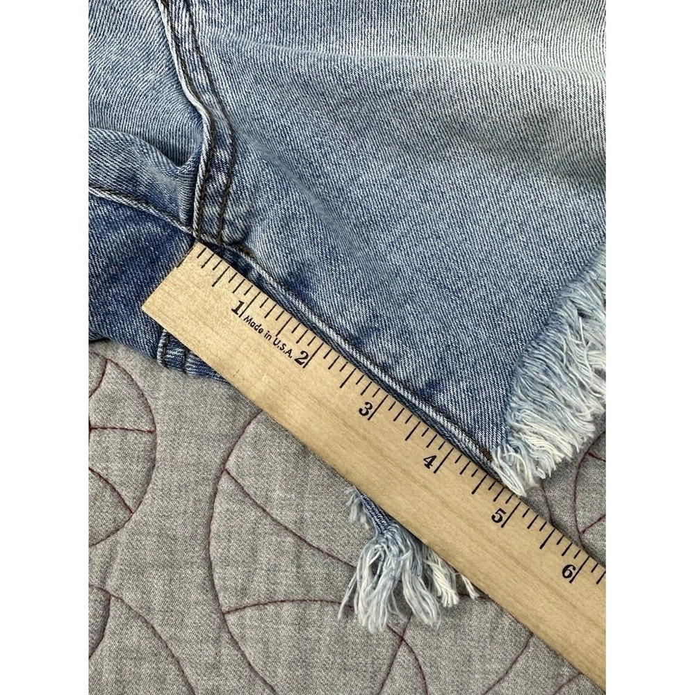 KUT from the Kloth Jane High Rise Shorts / Women Size 14 / Light Wash - Picture 8 of 8